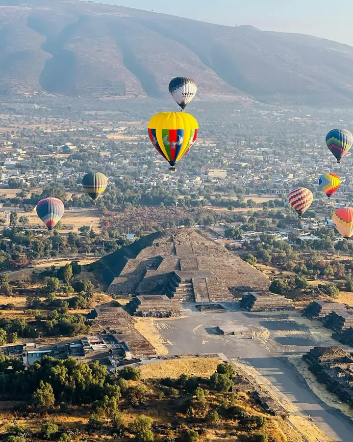 Teotihuacan Hot Air Balloon Ride at Sunrise, photo 2